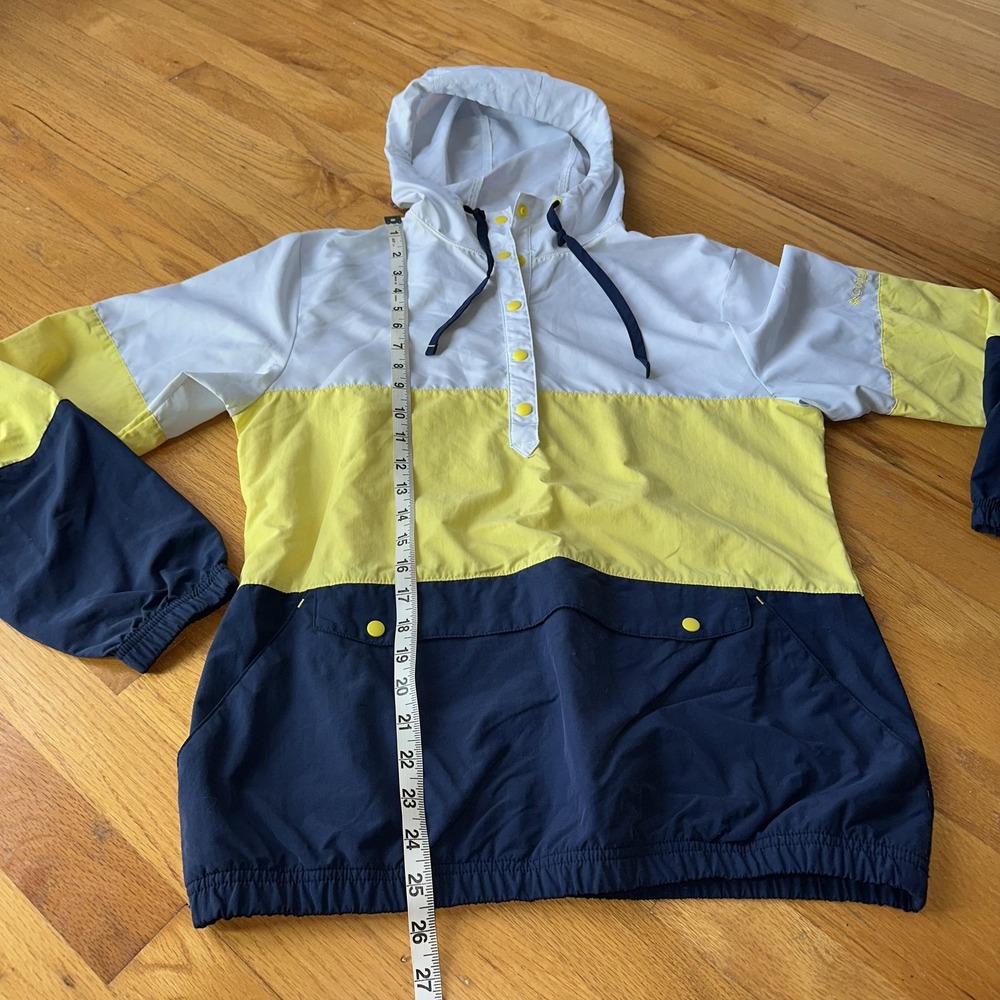 Columbia PFG Pullover Jacket Womens Small Hooded Windbreaker Lightweight Fishing - Picture 7 of 8